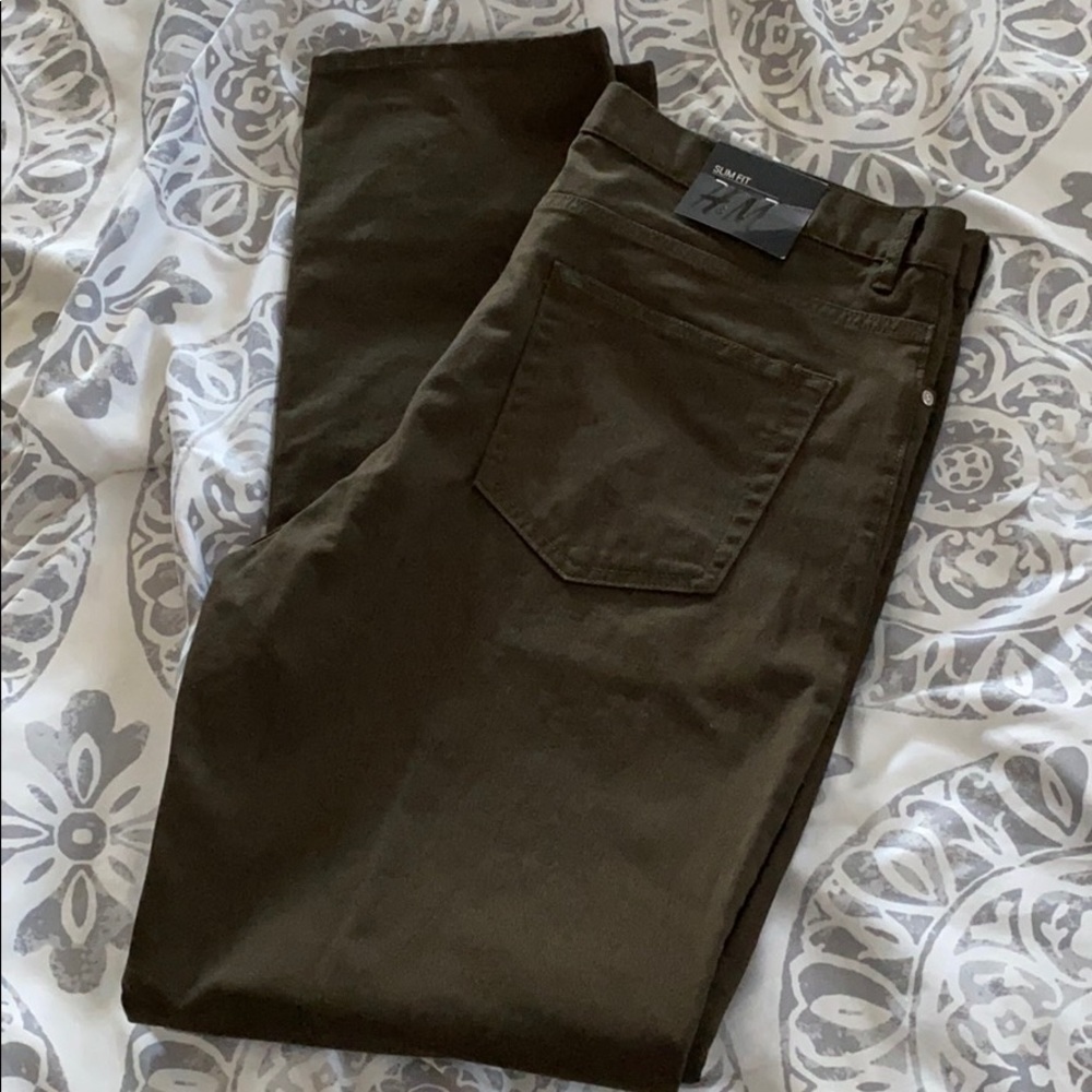 Men’s H&M slim fit pants NWT